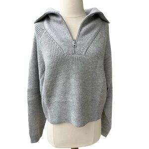 WAYF gray pullover NWT
